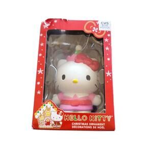 Hello Kitty Christmas Elf Ornament New In Box Limited Edition 2024